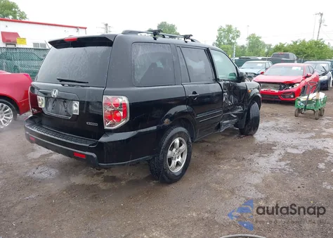 2007 Honda Pilot Ex-L z USA, uszkodzony, nr VIN 2HKYF18577H500726